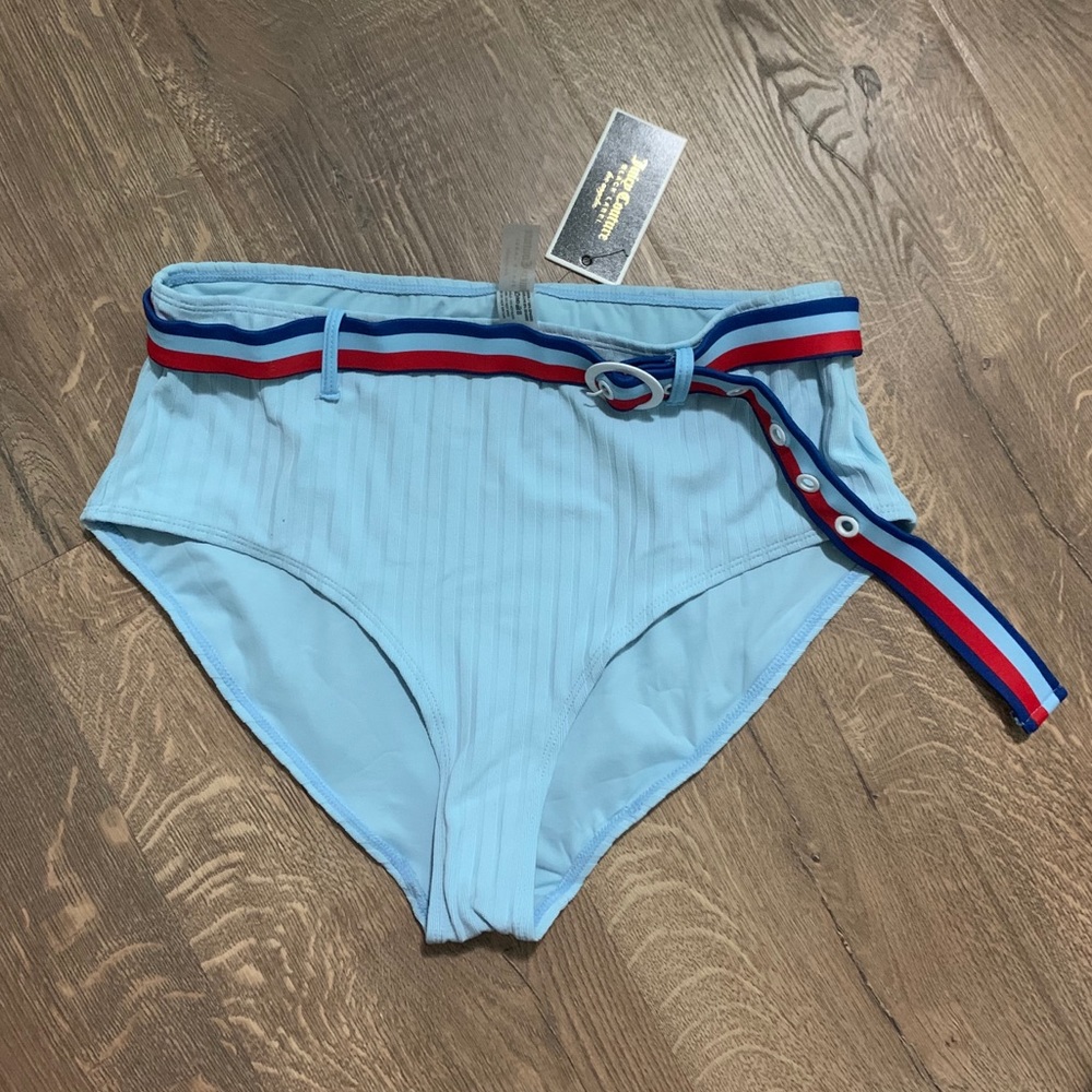 Juicy Couture Light Blue Bikini Bottoms